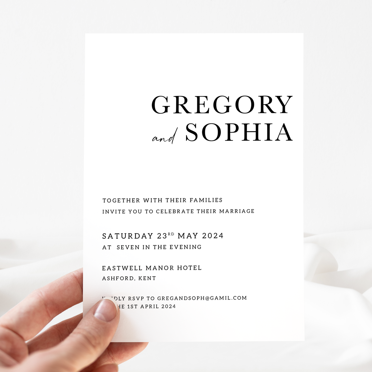 Timeless: Evening Invitation