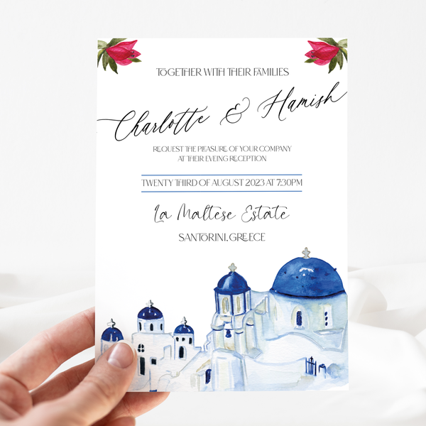 Santorini: Evening Invitation