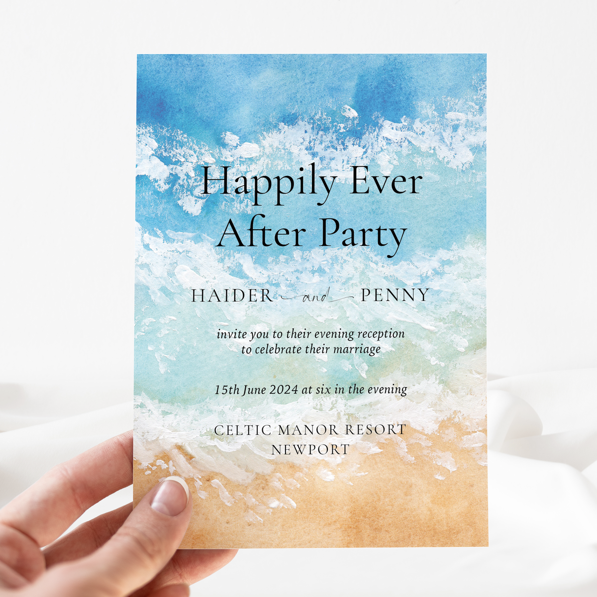 Oceanhaze: Evening Invitation