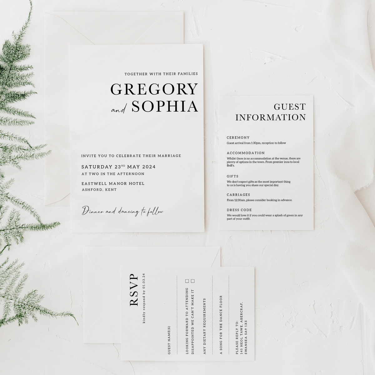 Timeless Invitation Suite