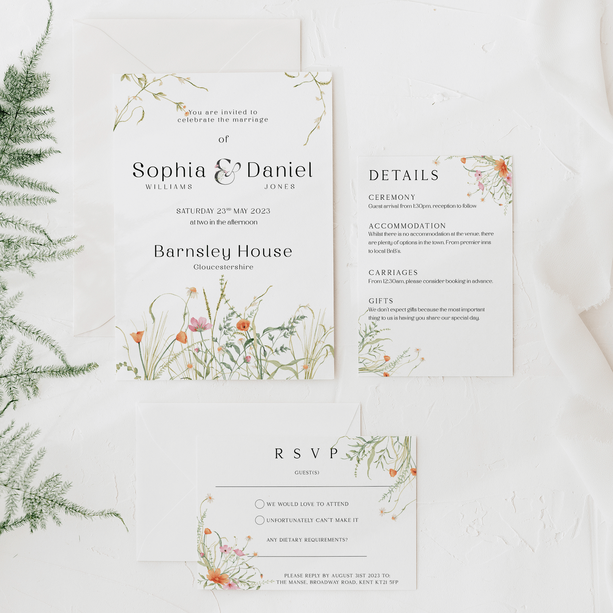 Bloom Invitation Suite