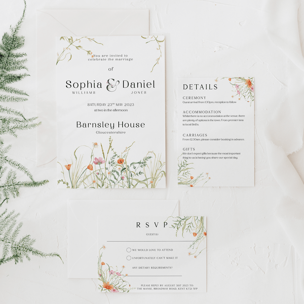 Bloom Invitation Suite
