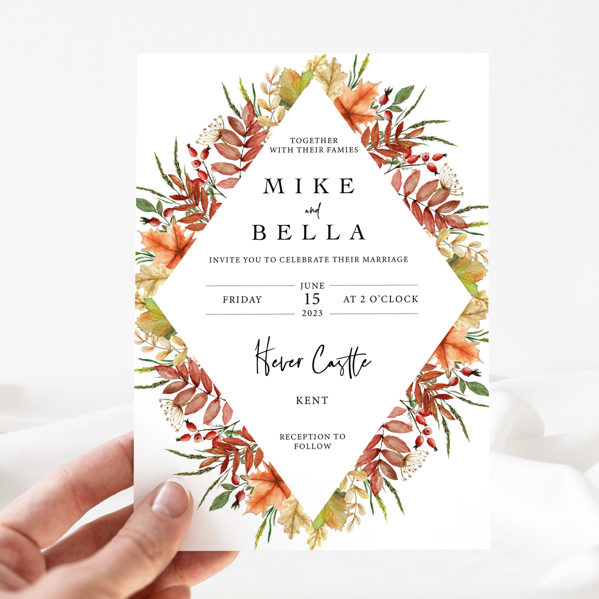 Maple Invitation Suite