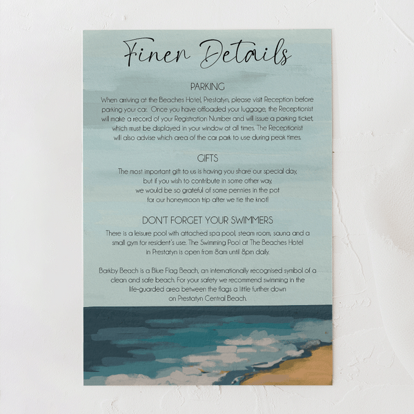 Beachcomber: Details Card