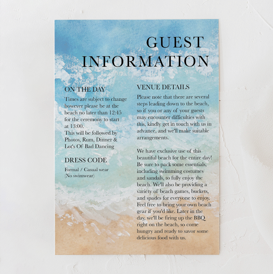 OceanHaze: Details Card