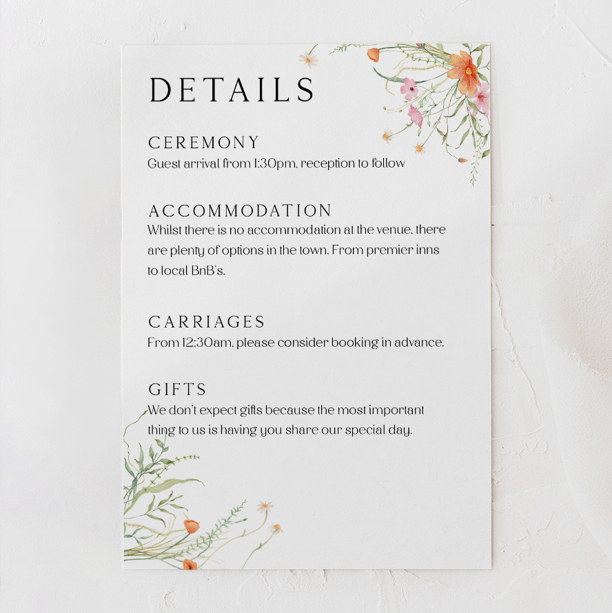 Bloom: Details Card