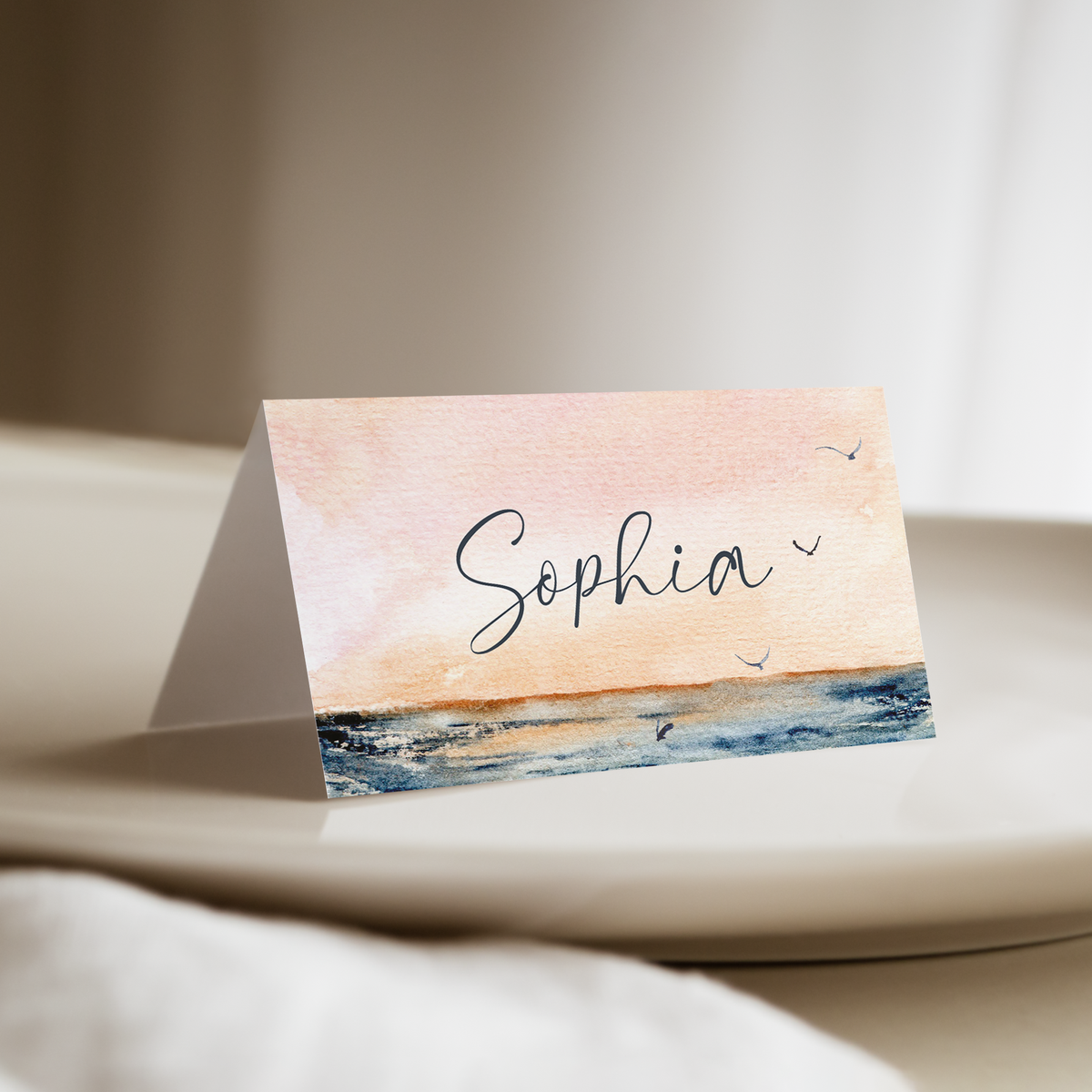 OceanBlush Place Settings