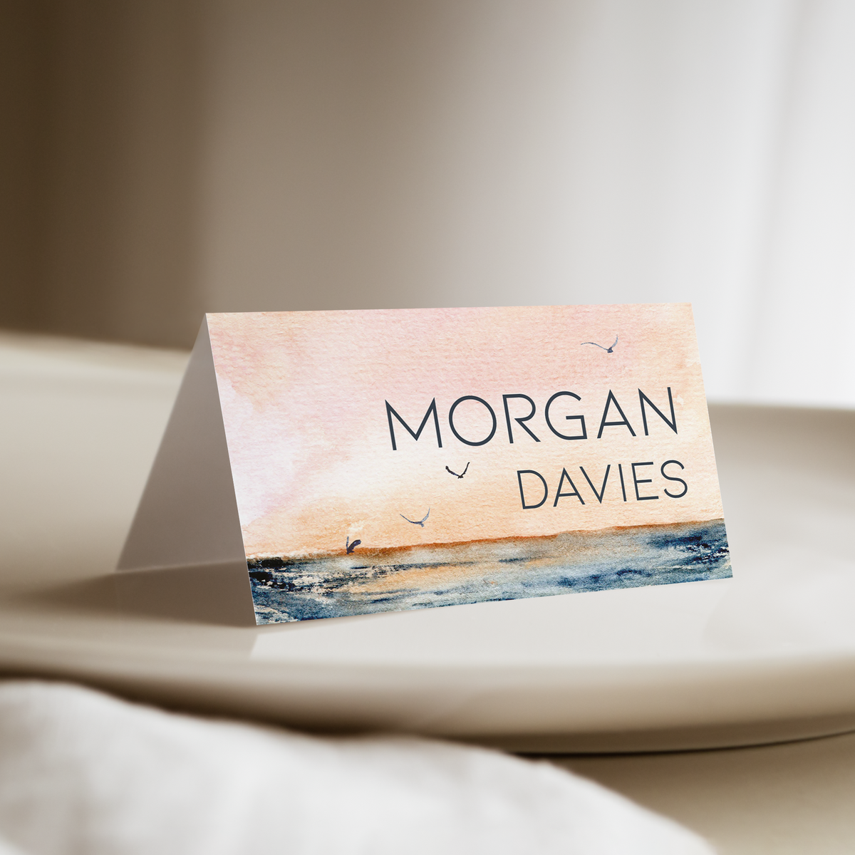 OceanBlush Place Settings