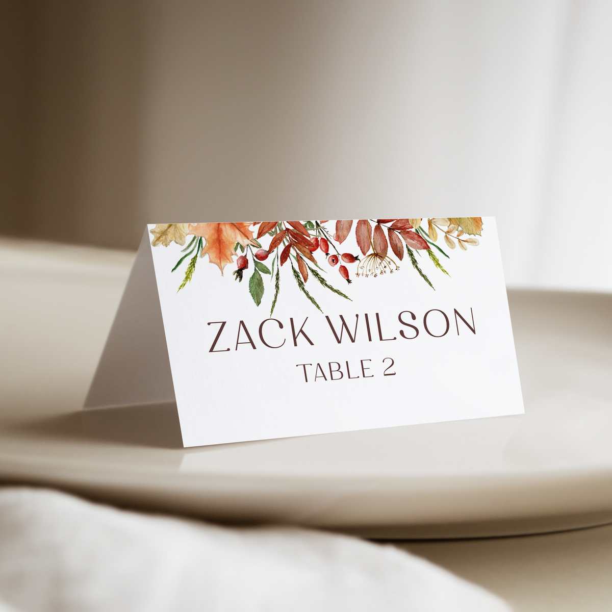 Maple Place Settings