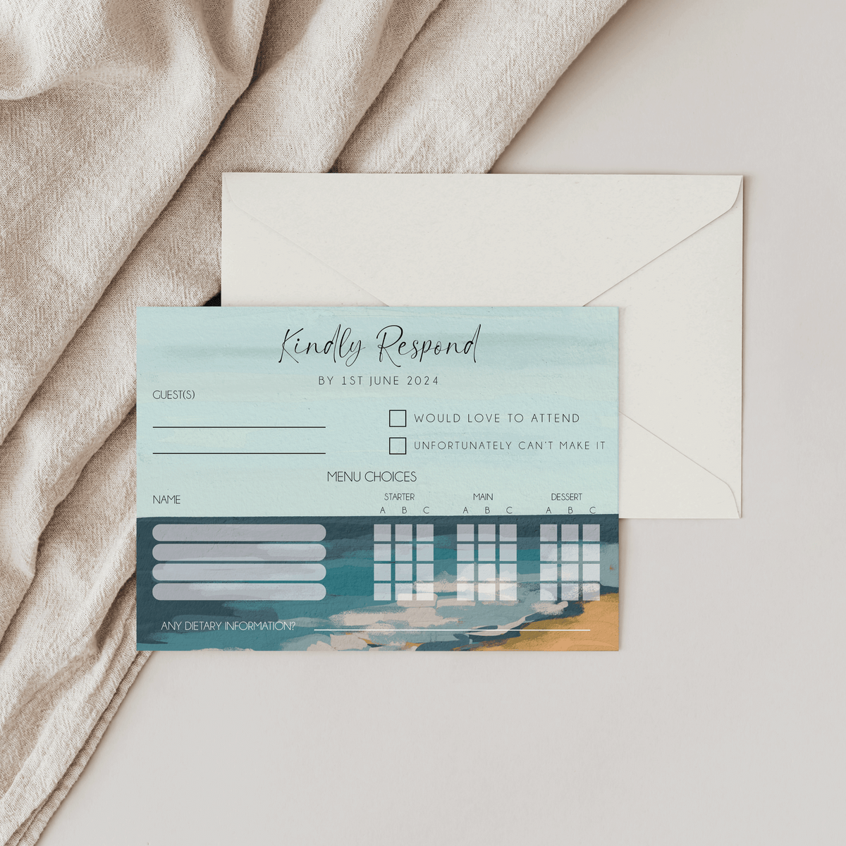 Beachcomber: RSVP