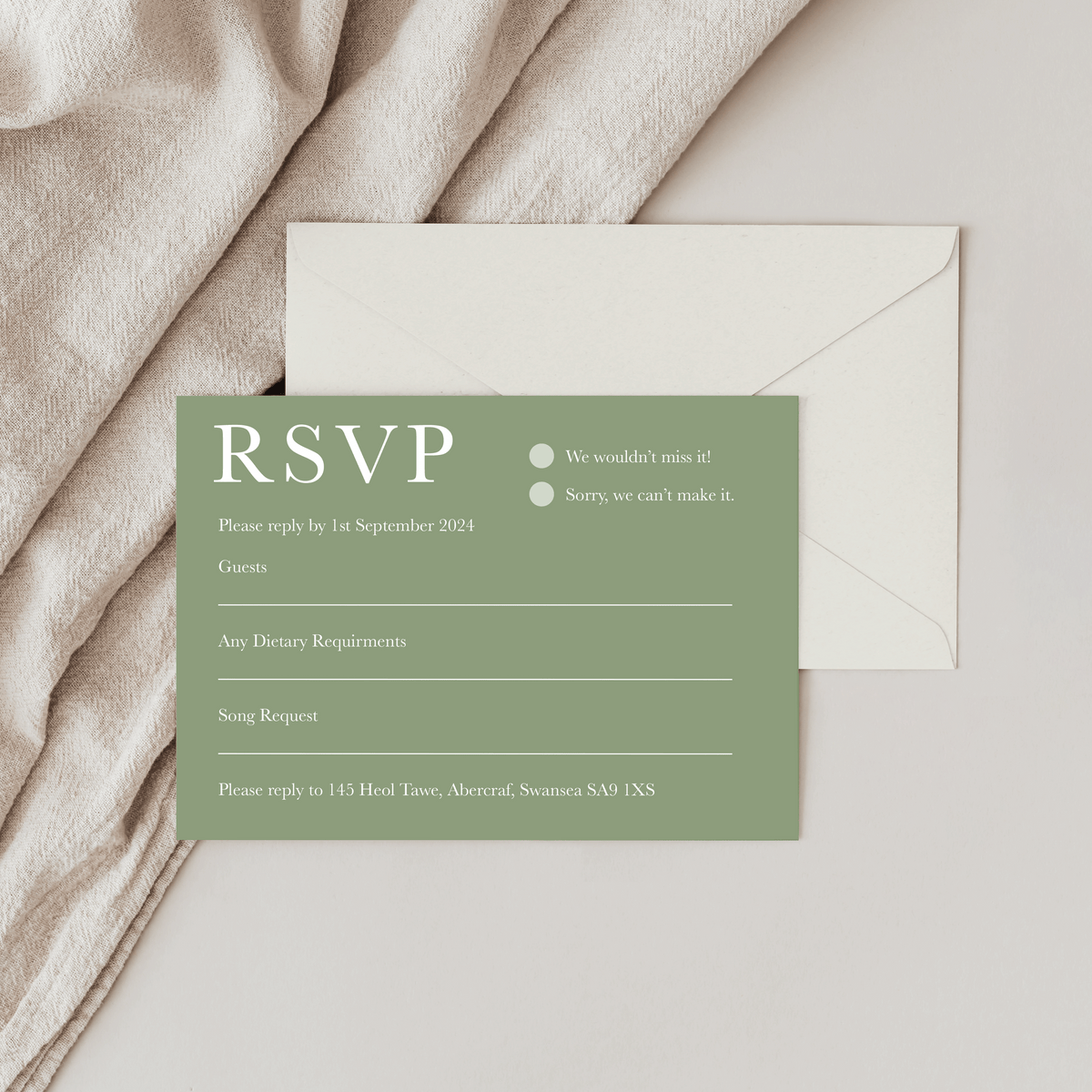 Sage: RSVP