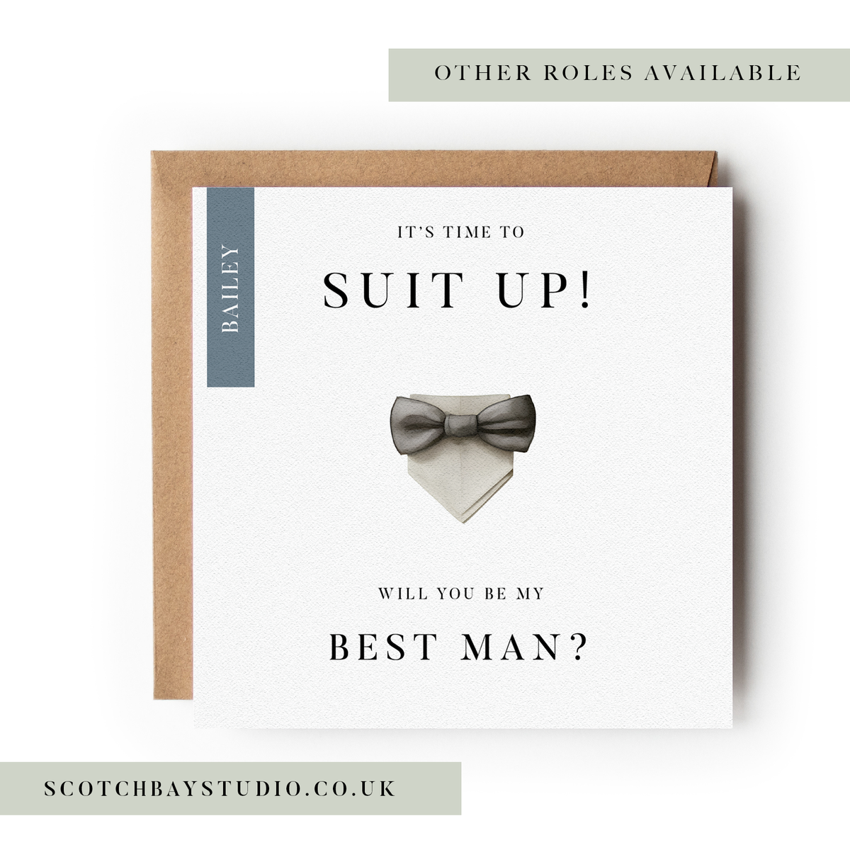Suit Up:  Bow Tie
