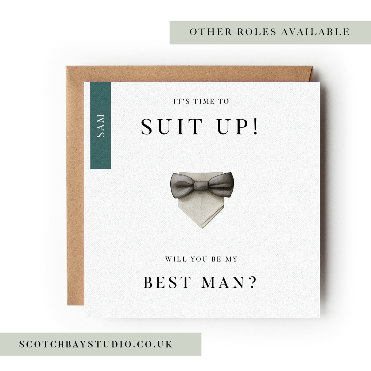 Suit Up:  Bow Tie