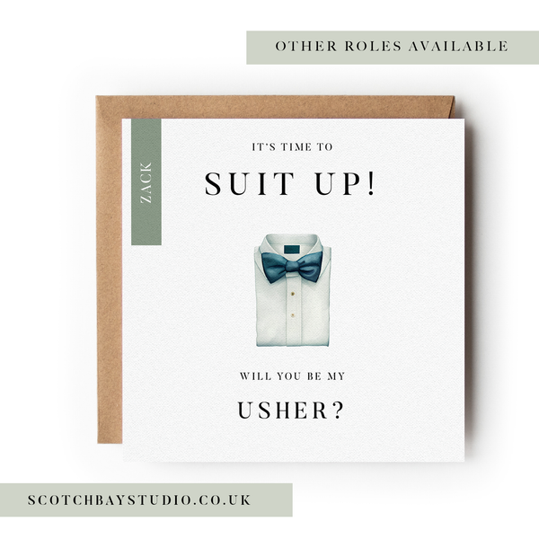 Suit Up:  Shirt & Tie