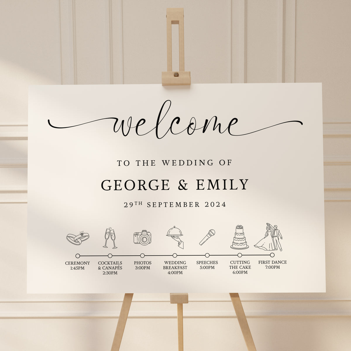 A2 Welcome Sign