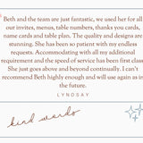 Wildflower Double Sided Invitations