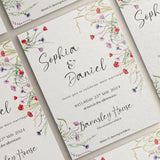 Wildflower Double Sided Invitations