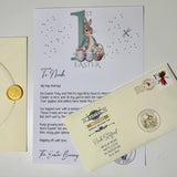 First Easter Bunny Letter, Letter from the Easter Bunny, Easter Rabbit, Easter Keepsake Gift, Easter Gift, Babies First Easter