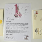 First Easter Bunny Letter, Letter from the Easter Bunny, Easter Rabbit, Easter Keepsake Gift, Easter Gift, Babies First Easter