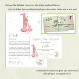 First Easter Bunny Letter, Letter from the Easter Bunny, Easter Rabbit, Easter Keepsake Gift, Easter Gift, Babies First Easter