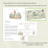 First Easter Bunny Letter, Letter from the Easter Bunny, Easter Rabbit, Easter Keepsake Gift, Easter Gift, Babies First Easter