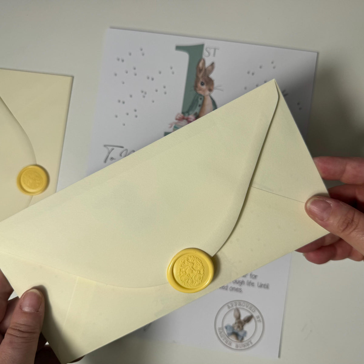 First Easter Bunny Letter, Letter from the Easter Bunny, Easter Rabbit, Easter Keepsake Gift, Easter Gift, Babies First Easter