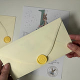 First Easter Bunny Letter, Letter from the Easter Bunny, Easter Rabbit, Easter Keepsake Gift, Easter Gift, Babies First Easter