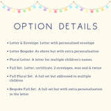 Personalised Easter Bunny Letter, Letter from the Easter Bunny, Easter Rabbit Certificate, Easter Keepsake Gift, Easter Gift, Easter Gift.