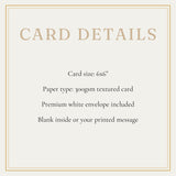 Pink Joyeux Noel Christmas Card: Elegant Xmas Greeting Card