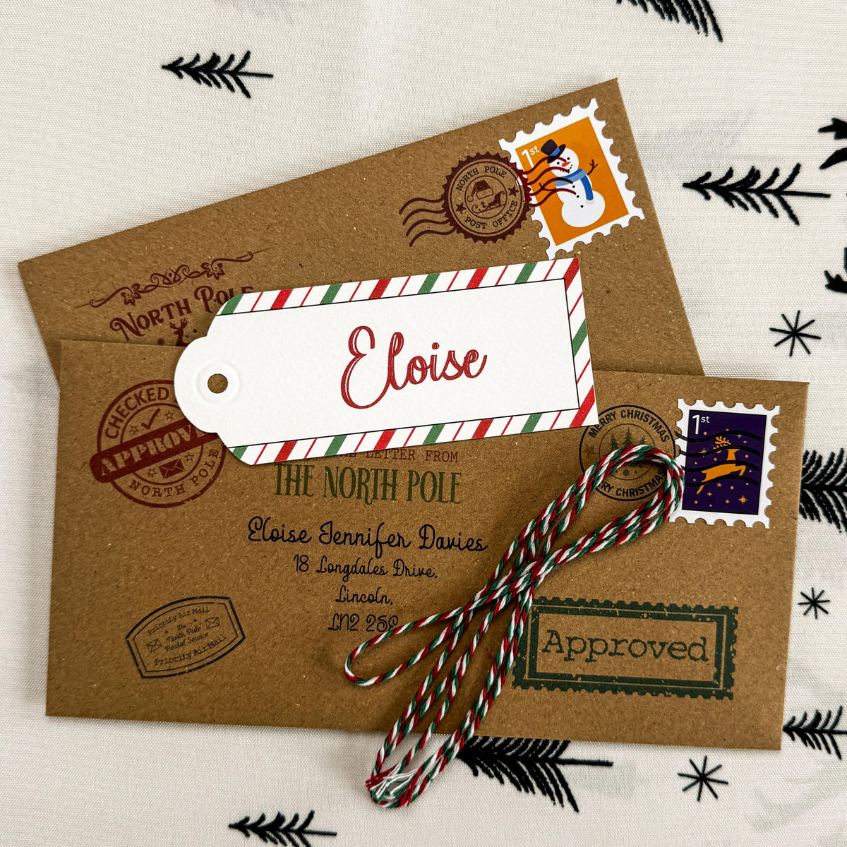 Baby's First Christmas Letter from Father Christmas