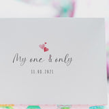 Personalised Anniversary Card, Card for Boyfriend, Card for Girlfriend, Card for Husband, Card for Wife, Special Date