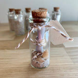 Message in a Bottle Wedding Favours | Beach Theme | Seashells | Beach Wedding | Destination Wedding | Personalised Tag and Message