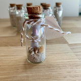 Message in a Bottle Wedding Favours | Beach Theme | Seashells | Beach Wedding | Destination Wedding | Personalised Tag and Message
