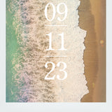 Beach Save The Date Postcard Invitations | Destination Wedding | Beach Wedding | Seaside | Abroad Wedding | Full Set Available.