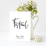 Minimalist Wedding Table Numbers, Wedding Table Names, Table Number, Wedding Decor, Wedding Table Decor, Place Settings, Table Signs.