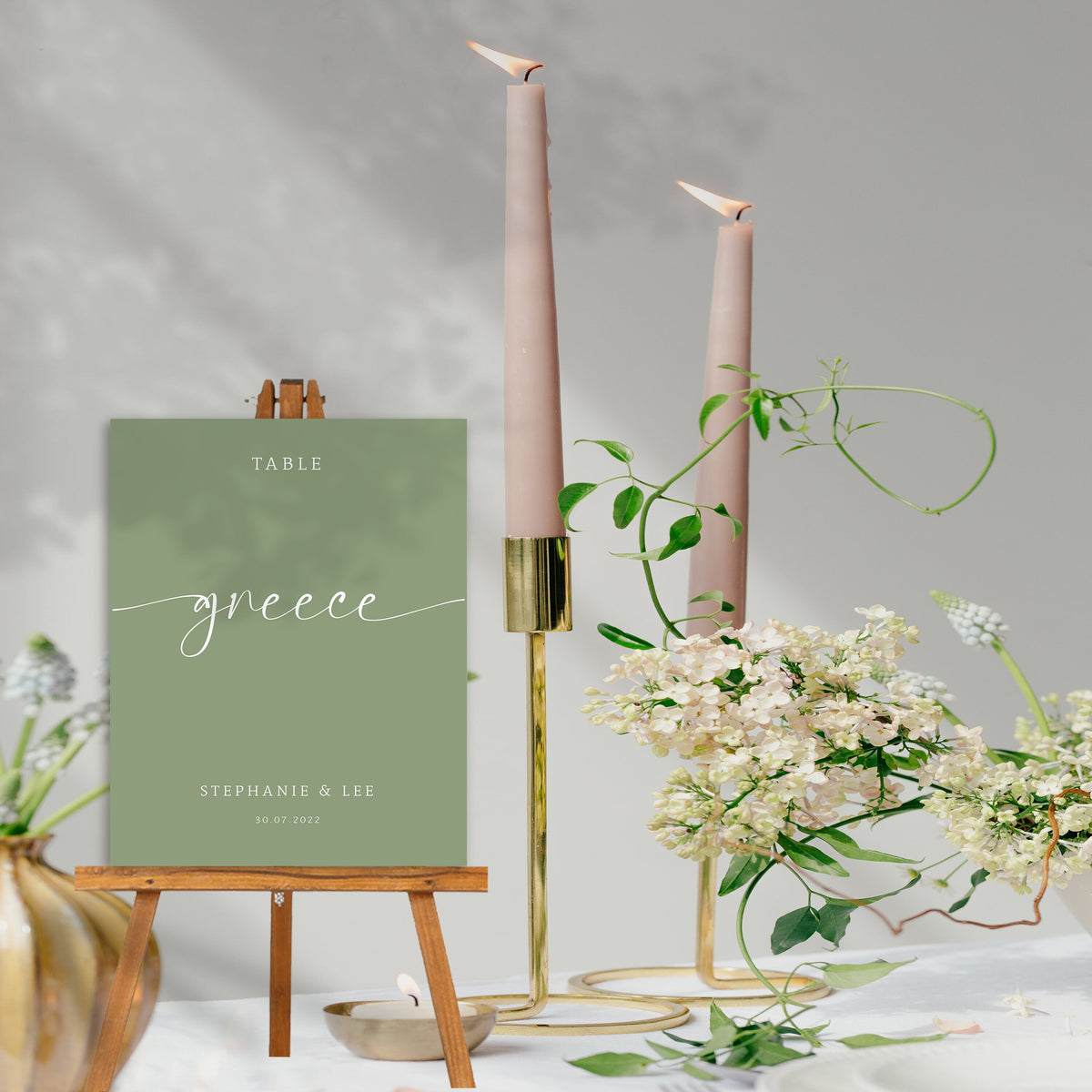 Sage Green Wedding Table Numbers, Table Number, Wedding Table Cards, Table Names, Double Sided, Table number Cards, Wedding Table Decor.