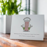New Home Card, Congratulations on New Home, Happy New Home, Home Sweet Home, First Home Card, Housewarming Card, New House Personalised Card