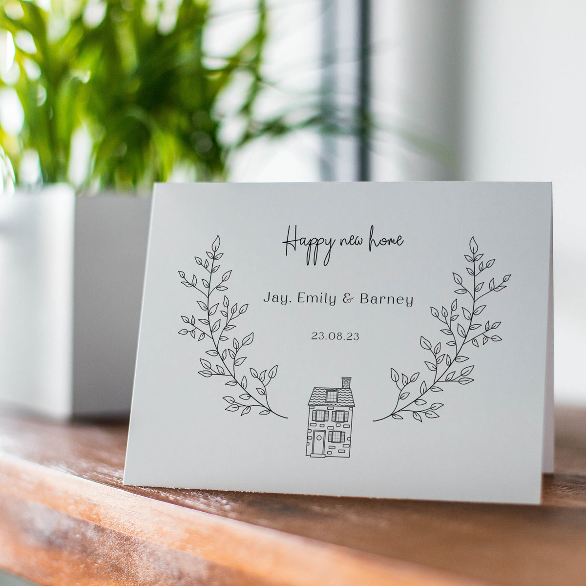 New Home Card, Congratulations on New Home, Happy New Home, Home Sweet Home, First Home Card, Housewarming Card, New House Personalised Card