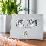 New Home Card, Congratulations on New Home, Happy New Home, Home Sweet Home, First Home Card, Housewarming Card, New House Personalised Card