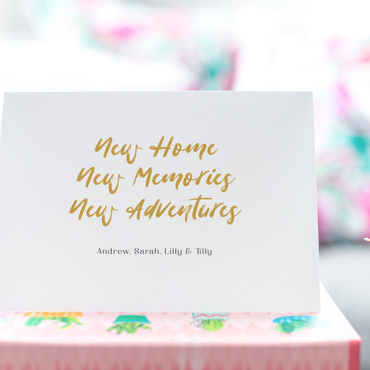 New Home Card, Congratulations on New Home, Happy New Home, Home Sweet Home, First Home Card, Housewarming Card, New House Personalised Card