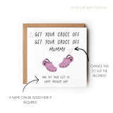 Personalised Croc Card, Happy Mother’s Day Card, Mother’s Day Card, Mum Nanny Step-Mum Great-Nan Mothers Day Card, Step Mum Card.