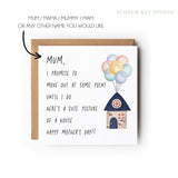 Funny Mother's Day, Happy Mother’s Day Card, Mother’s Day Card, Mum Nanny Step-Mum Great-Nan Mothers Day Card, Step Mum Card.