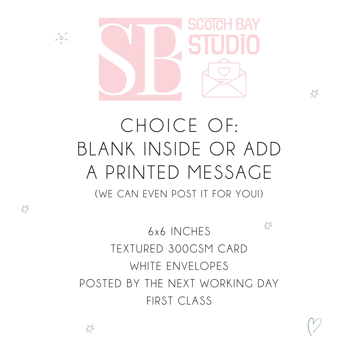 Thank You Card, Thanks Card, Multicoloured Thank You Card