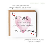 Mother's Day Card for New Grandma, Happy Mother’s Day Card, Mother’s Day Card, Mum Nanny Step-Mum Great-Nan Mothers Day Card, Step Mum Card.