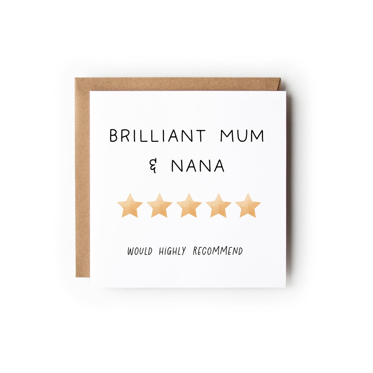 Mother's Day Card for New Grandma, Happy Mother’s Day Card, Mother’s Day Card, Mum Nanny Step-Mum Great-Nan Mothers Day Card, Step Mum Card.
