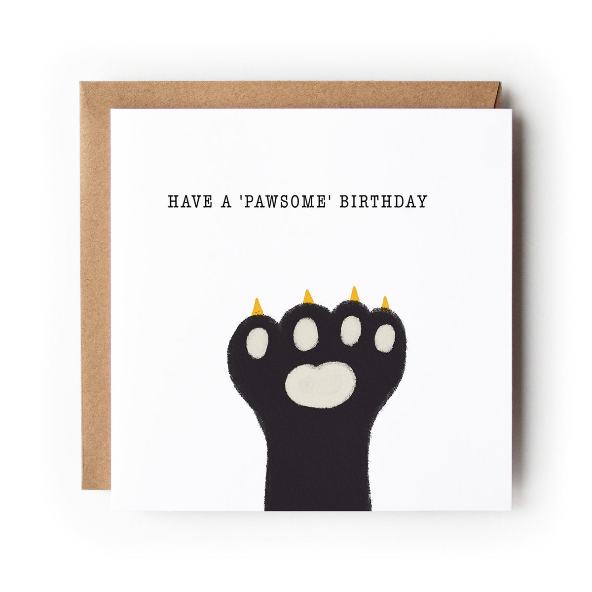 Cat Birthday Card, Black Cat, Funny Cat Card, Greeting Card, Birthday Card, Card for Cat Lover, Card For Her, Card For Him, Cat.