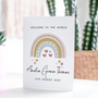 Rainbow Welcome Card