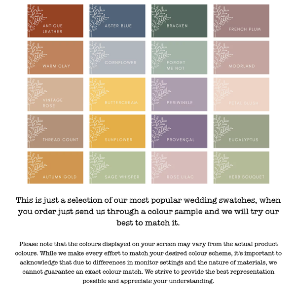 Full Colour Place Cards