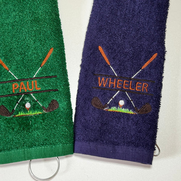 Personalised Golf Towel