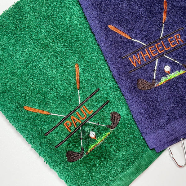 Personalised Golf Towel